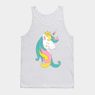 Magical Unicorn Dreams - Enchanting Unicorn Tank Top